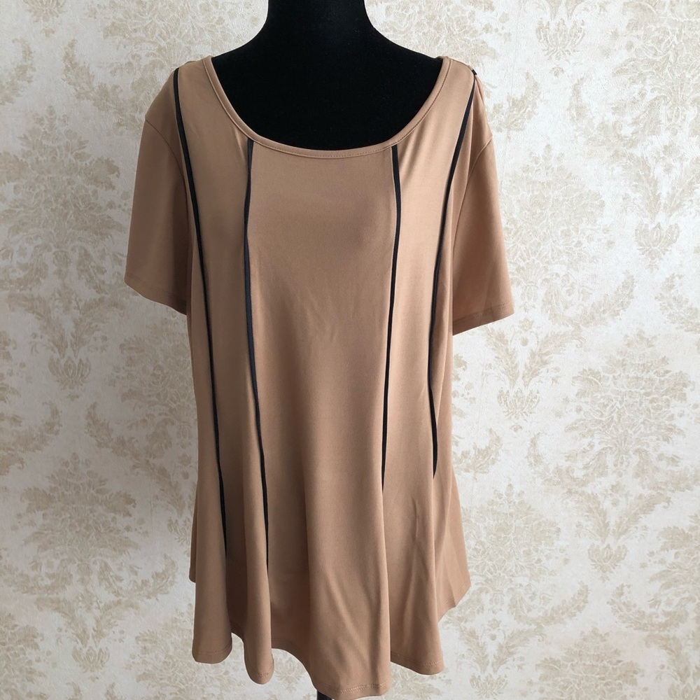 Ashley Stewart peplum top